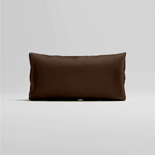 MOMO PILLOW - VELVET DARK CHOCOLATE SMALL