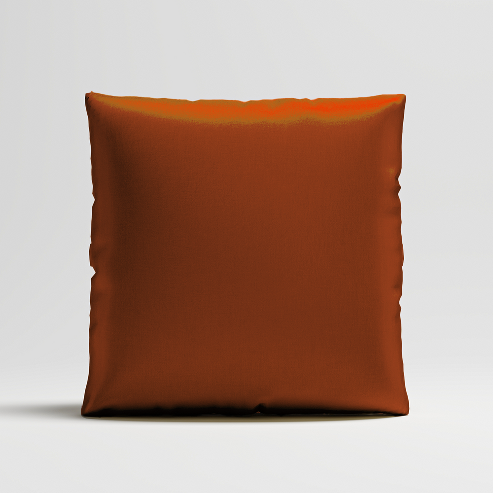 MOMO PILLOW - VELVET FLAME ORANGE LARGE