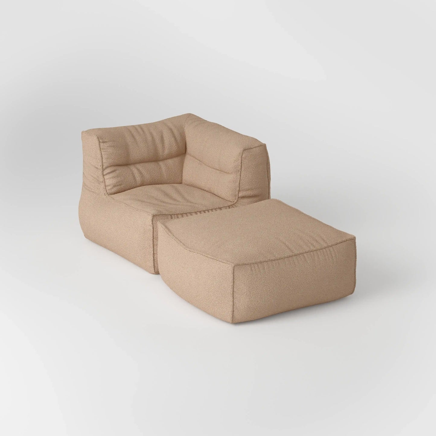 BEAN BAG BOBO CORNER LOUNGER - BOUCLE KKUSO.HOME