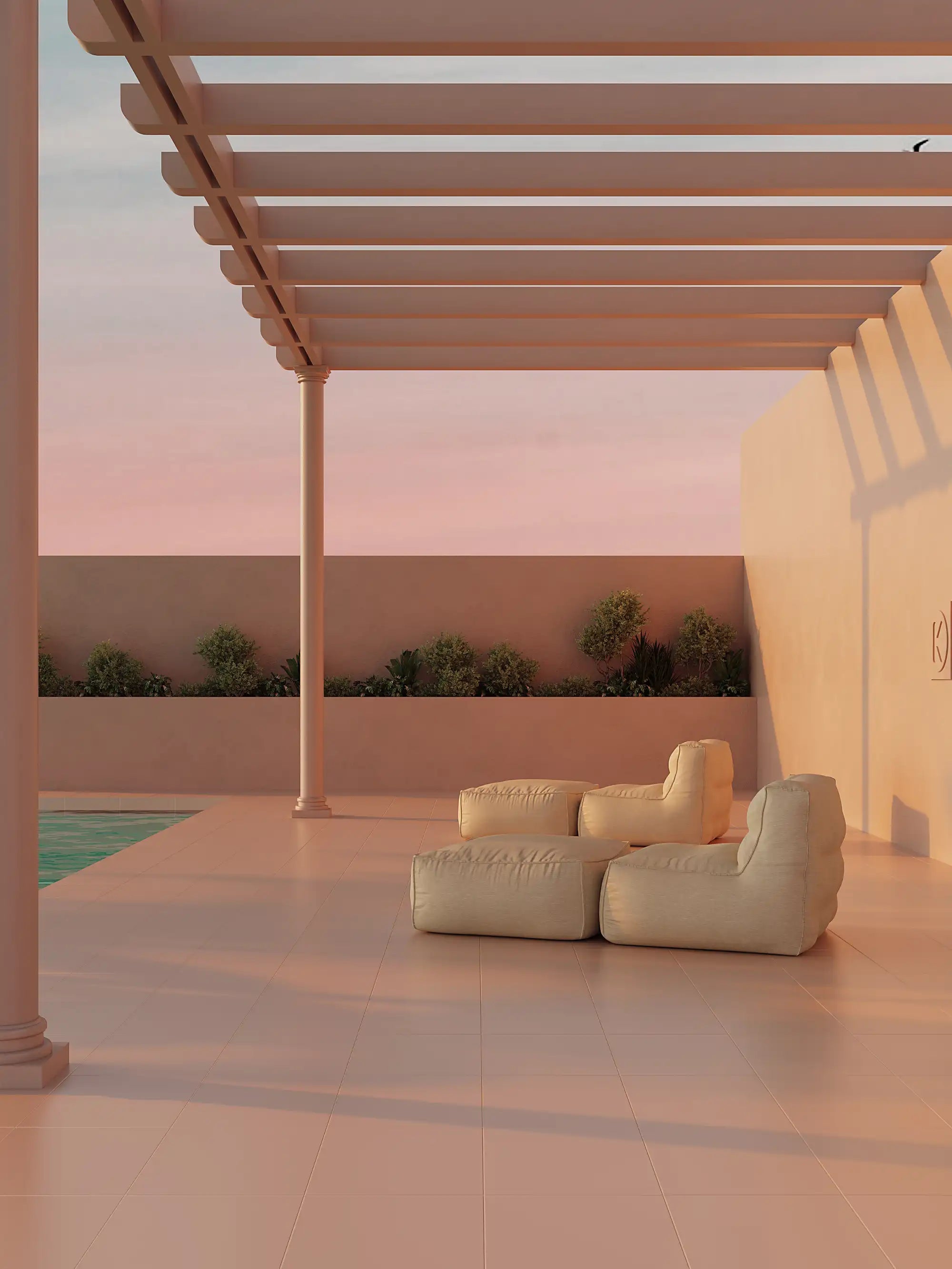 BOBO BEAN BAG LOUNGER - OUTDOOR KKUSO.HOME