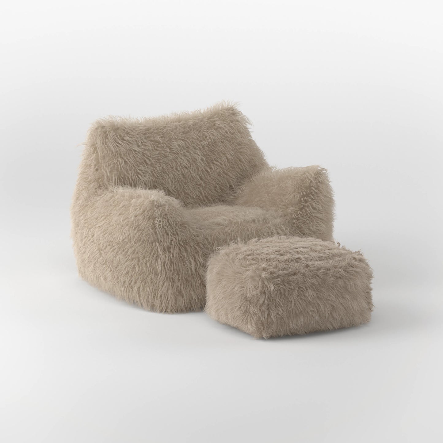 BEAN BAG DODO - FAUX FUR KKUSO.HOME