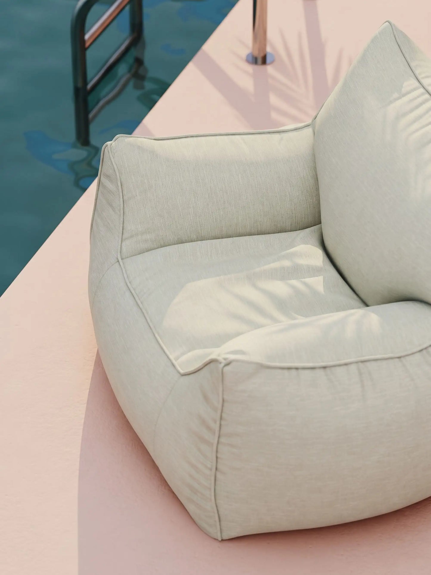 DODO BEAN BAG FILLED - OUTDOOR PALE GREEN