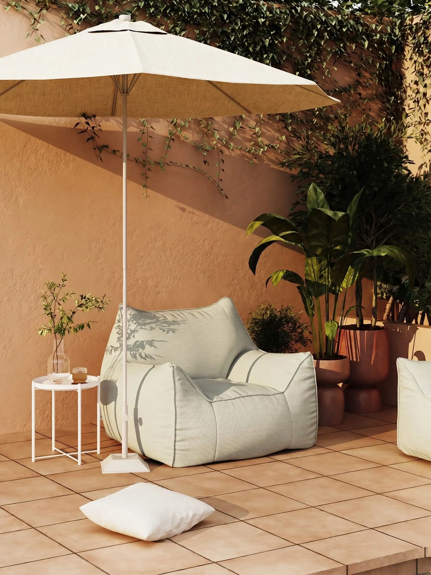 DODO BEAN BAG FILLED - OUTDOOR PALE GREEN