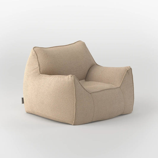 DODO BEAN BAG - TEDDY FLEECE KKUSO.HOME