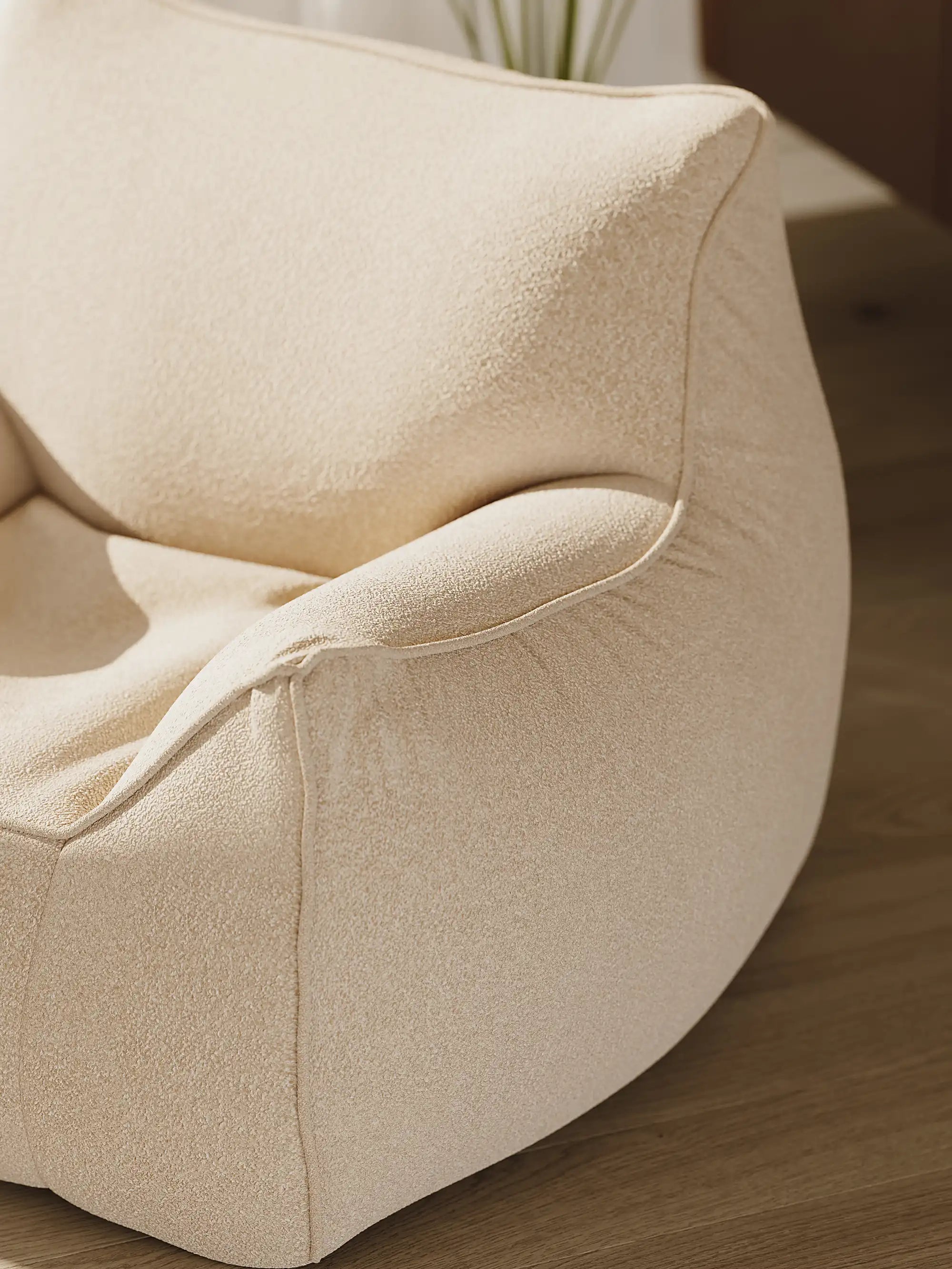 DODO BEAN BAG - TEDDY FLEECE KKUSO.HOME