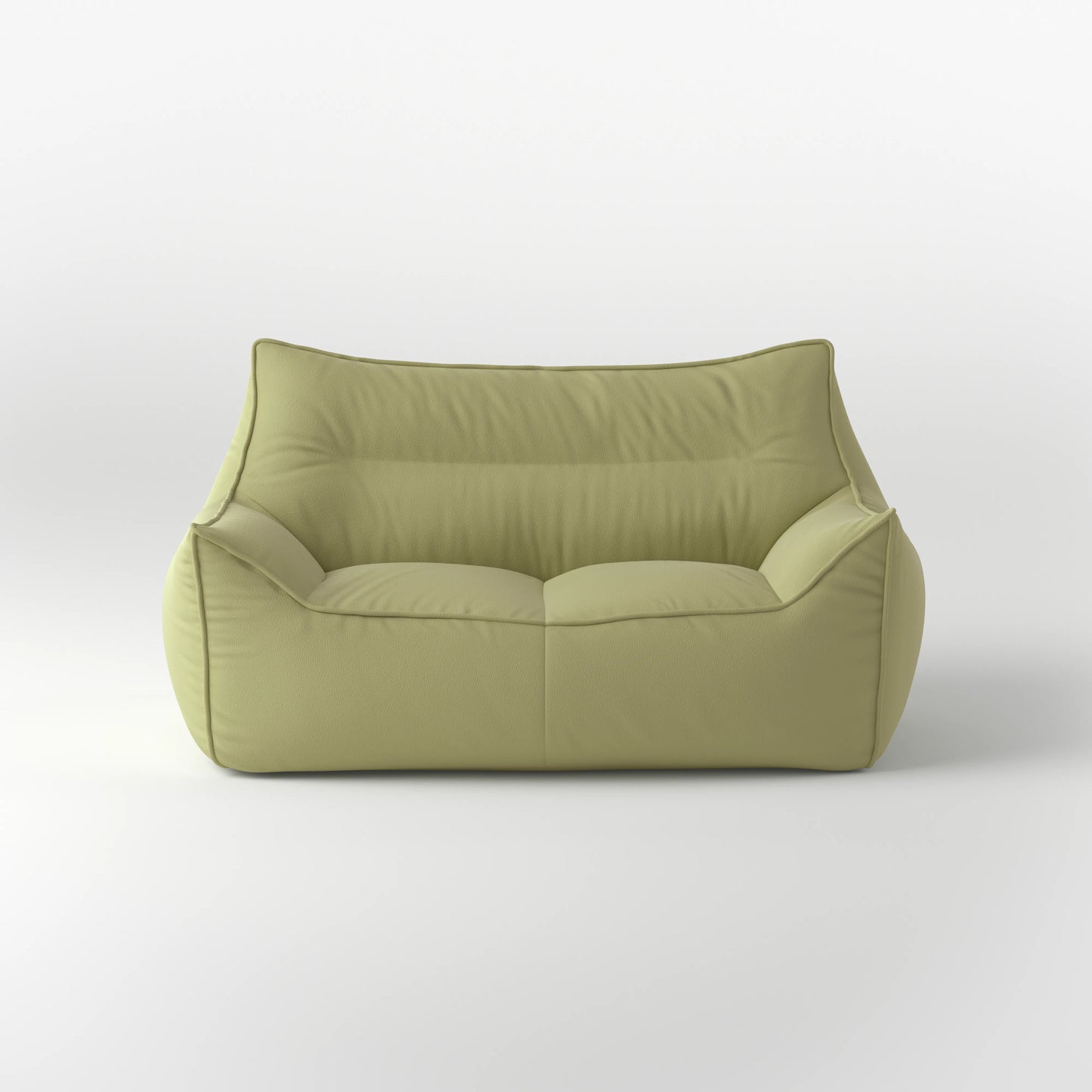 BEAN BAG DODO TWO-SEATER LEATHER KKUSO.HOME