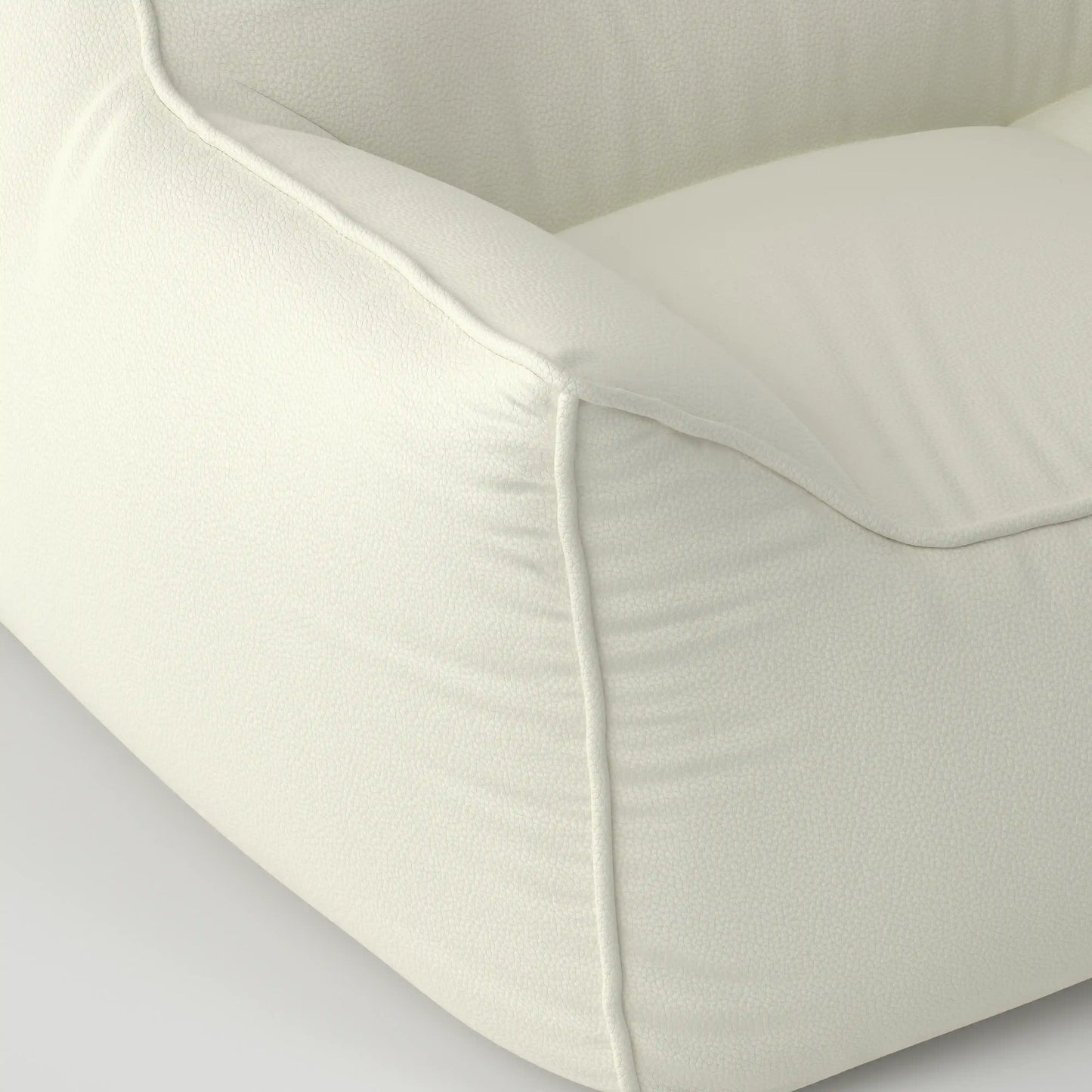 BEAN BAG DODO TWO-SEATER LEATHER KKUSO.HOME