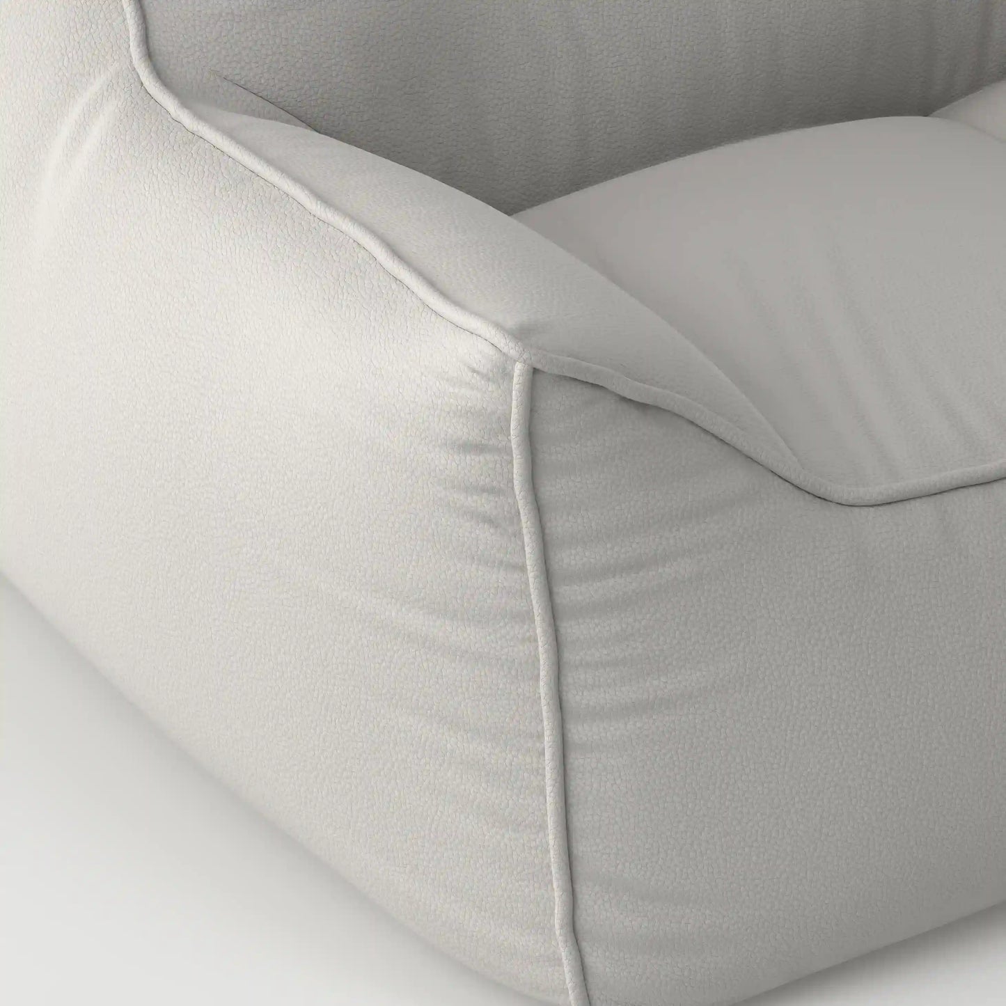 BEAN BAG DODO TWO-SEATER LEATHER KKUSO.HOME