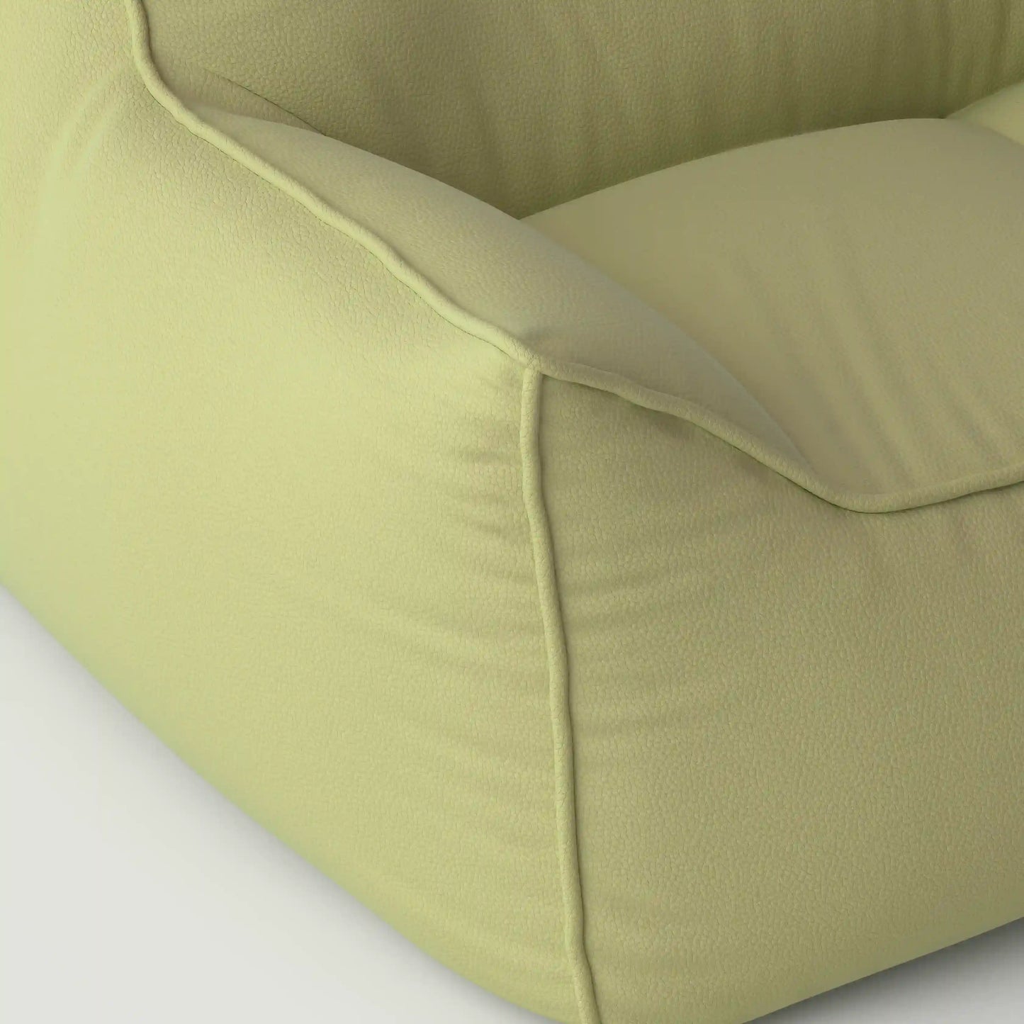 BEAN BAG DODO TWO-SEATER LEATHER KKUSO.HOME