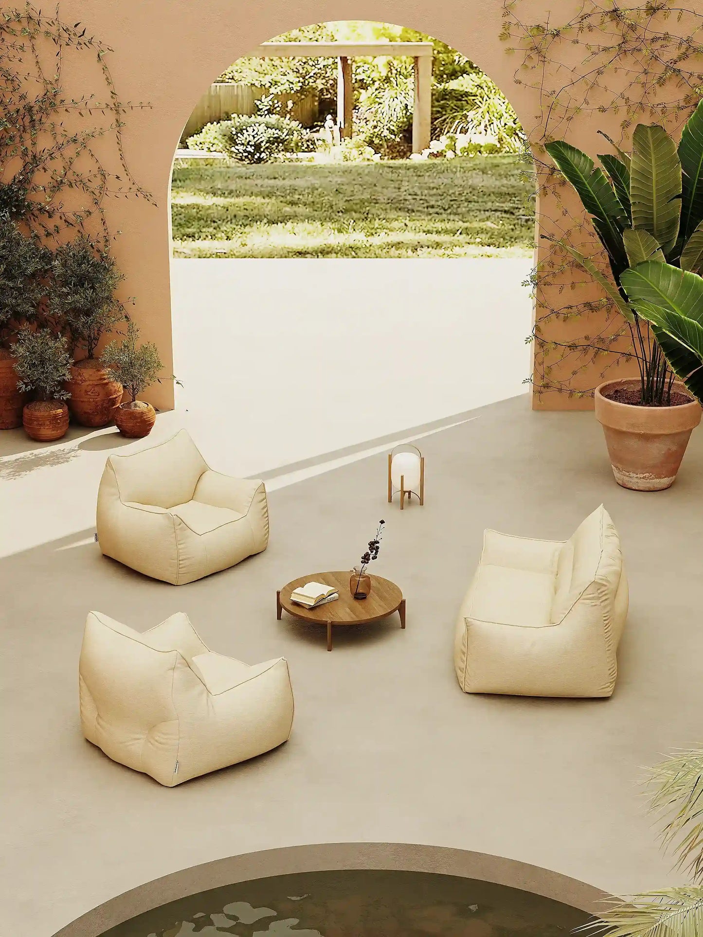 BEAN BAG DODO TWO-SEATER OUTDOOR KKUSO.HOME