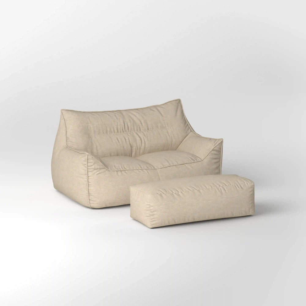 DODO SQUARE OTTOMAN TWO-SEATER OUTDOOR KKUSO.HOME