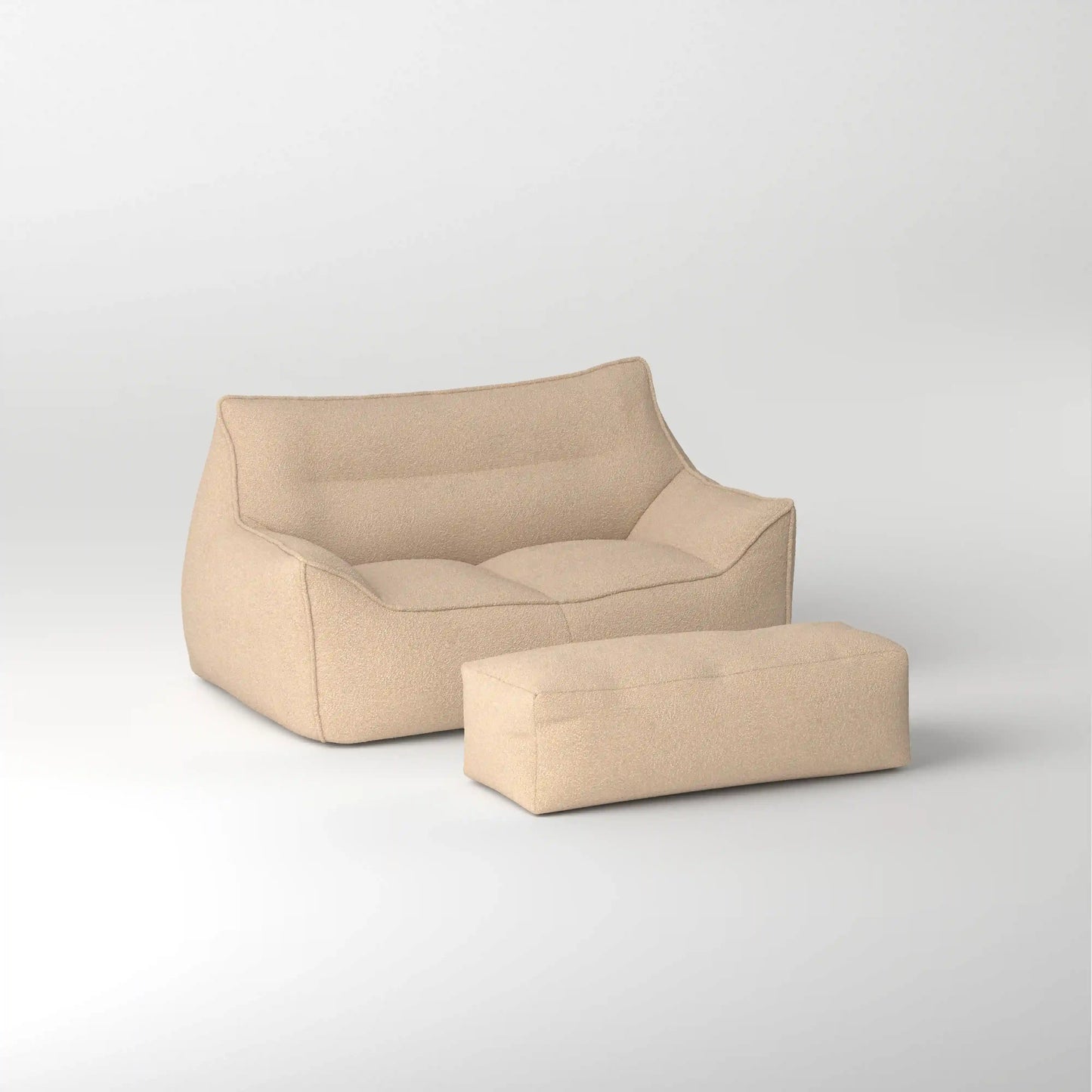 BEAN BAG DODO TWO-SEATER TEDDY KKUSO.HOME