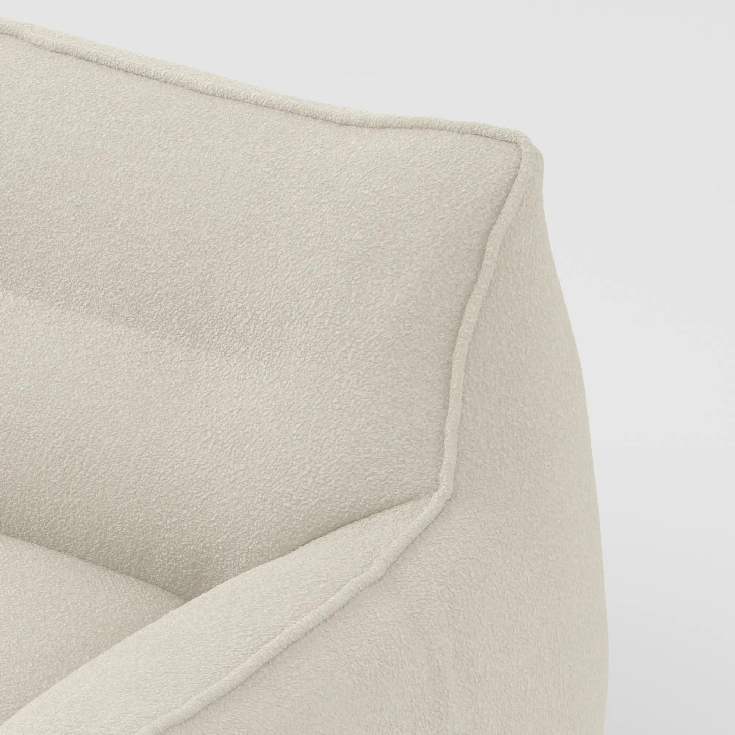 DODO BEAN BAG TWO-SEATER TEDDY KKUSO.HOME