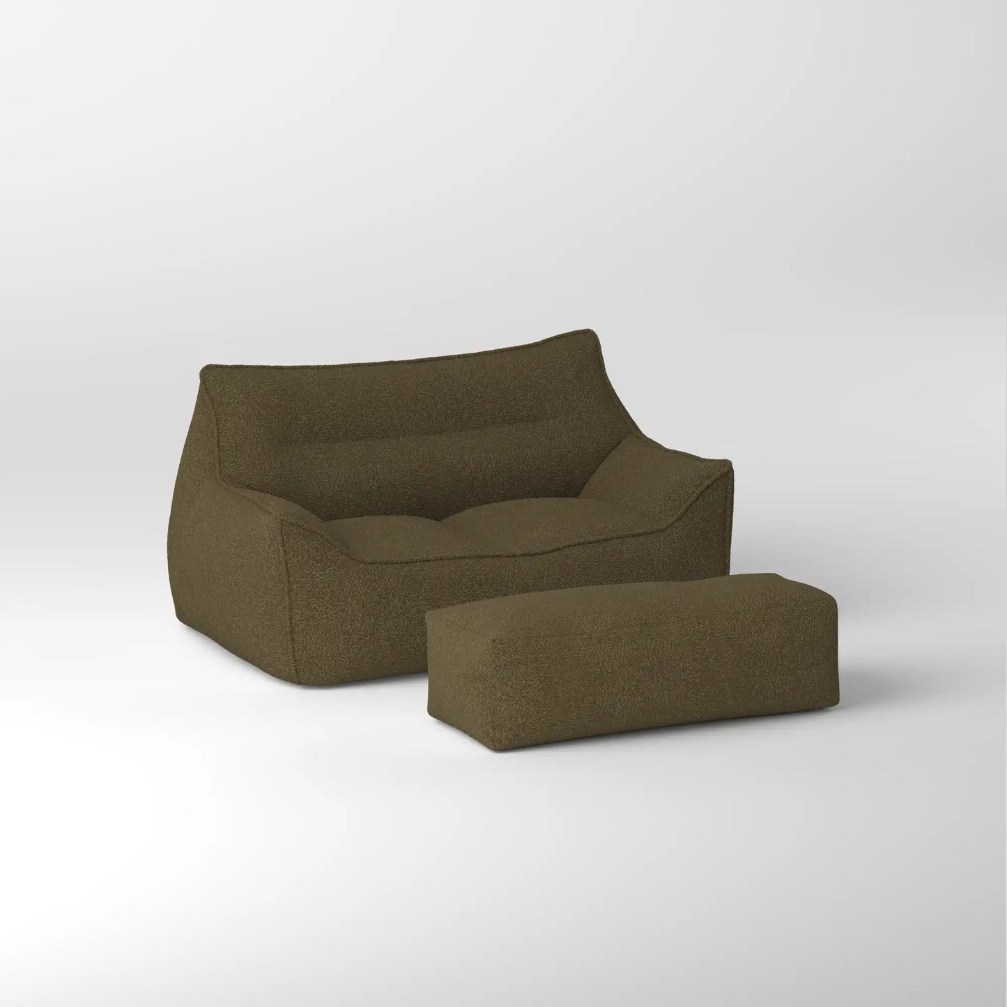 DODO BEAN BAG TWO-SEATER TEDDY KKUSO.HOME