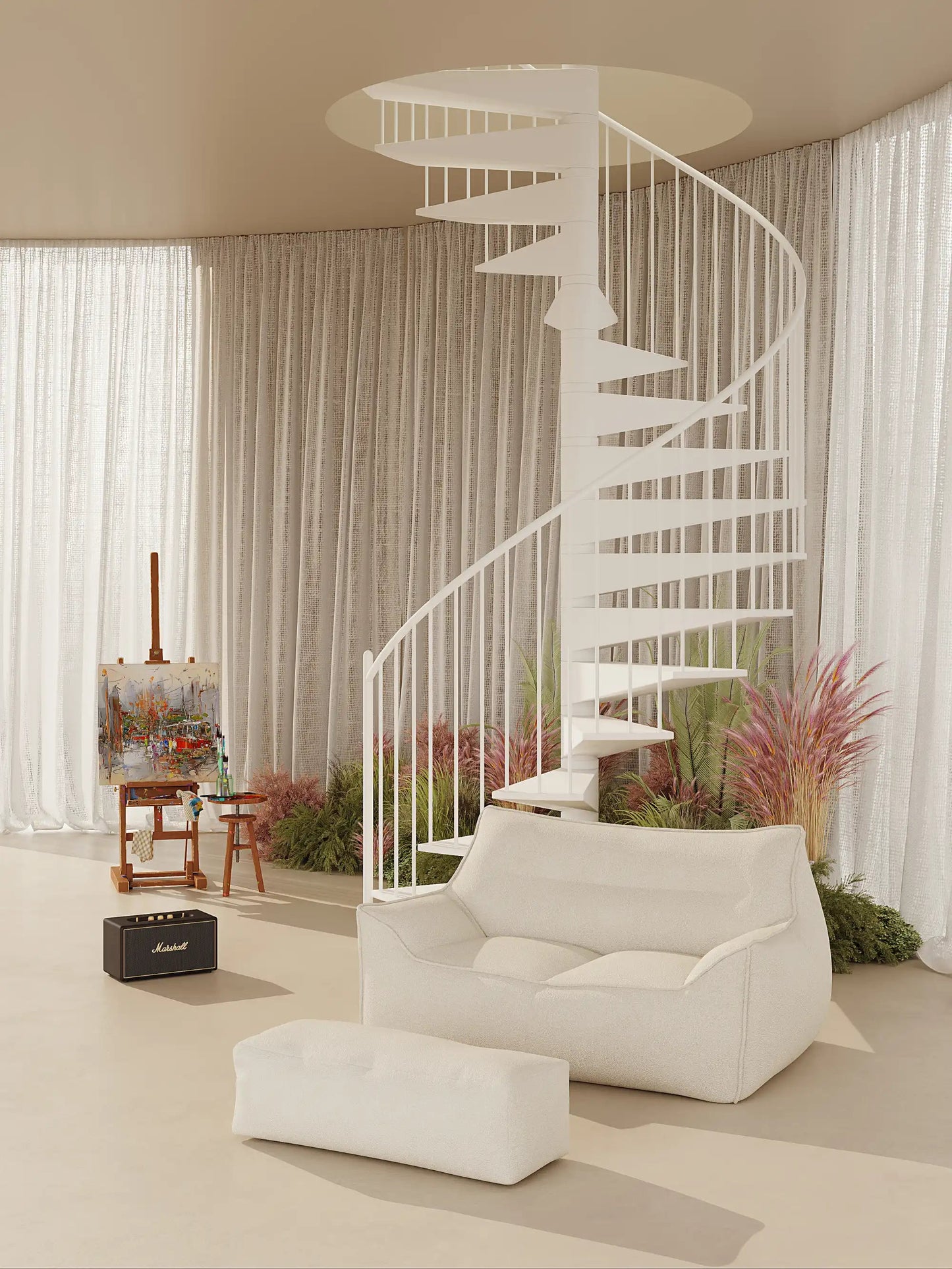 DODO BEAN BAG TWO-SEATER TEDDY KKUSO.HOME