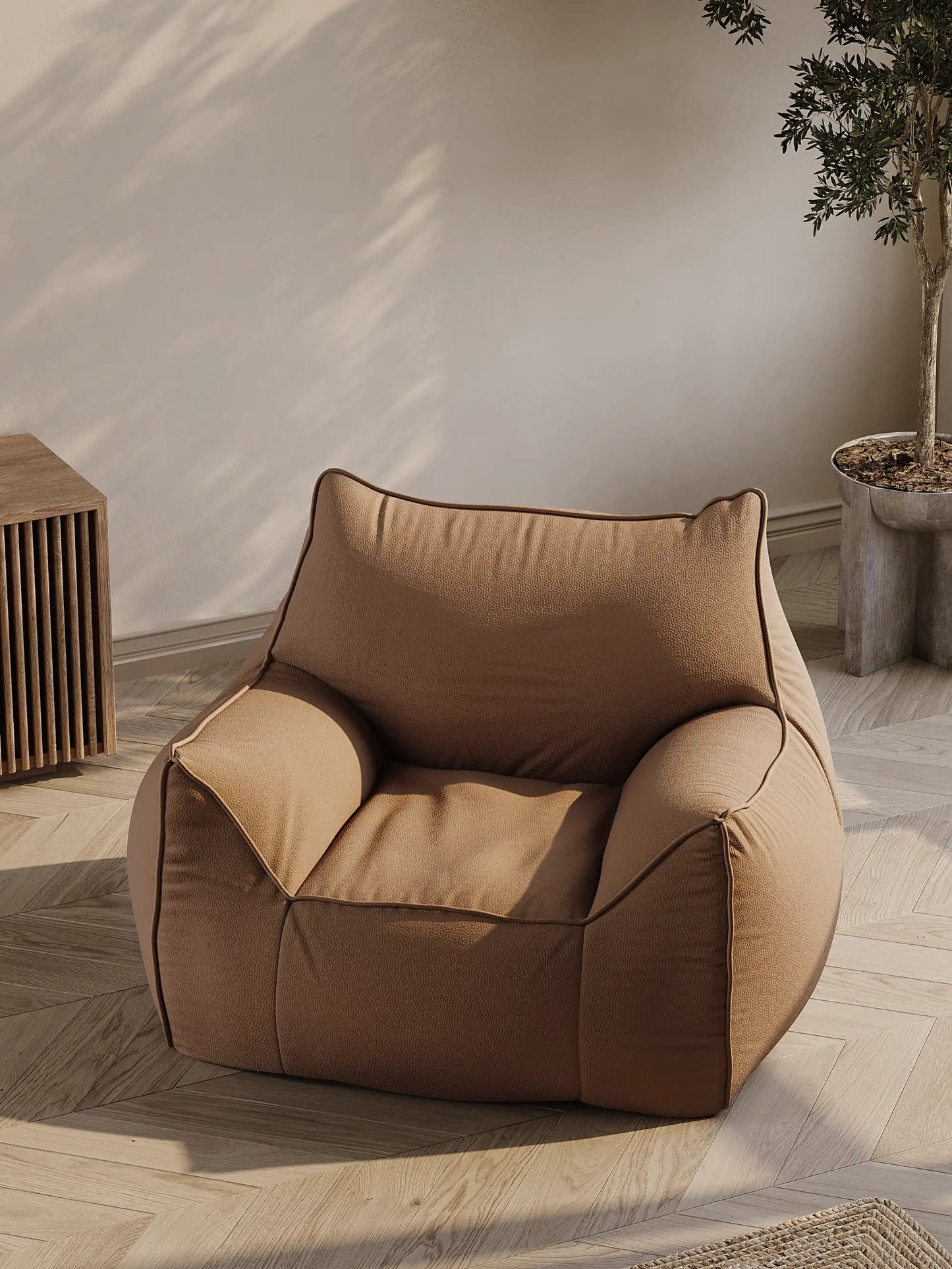 DODO BEAN BAG - VEGAN LEATHER KKUSO.HOME