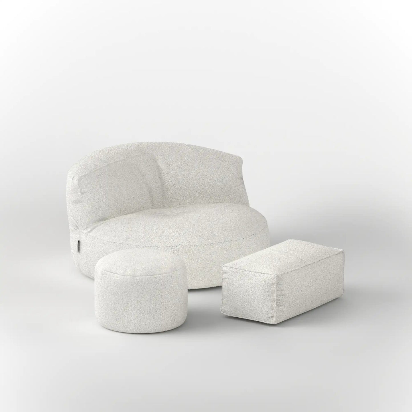 LEXIE BEAN BAG - BOUCLE KKUSO.HOME