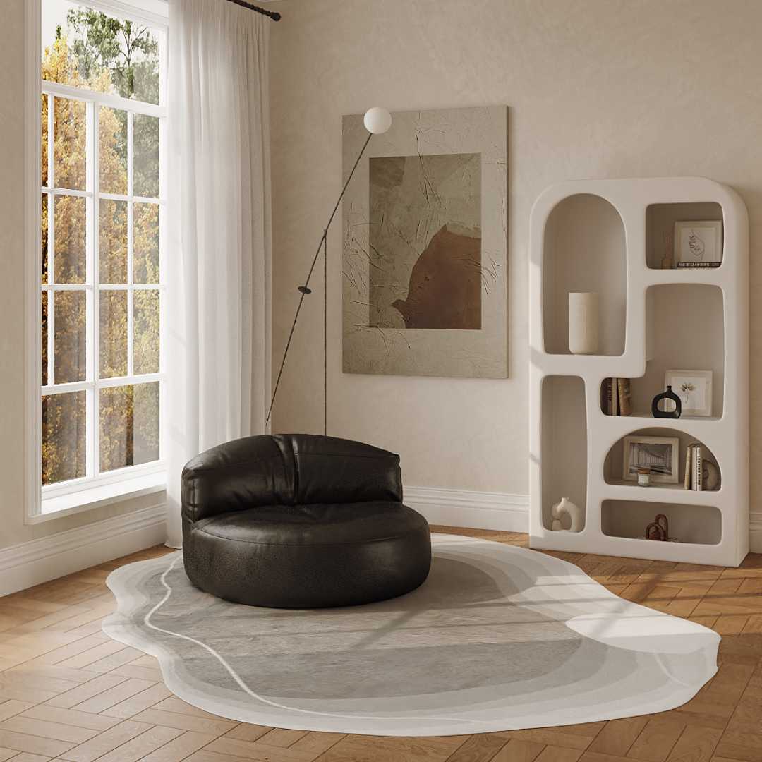 BEAN BAG LEXIE VEGAN LEATHER - KKUSO.HOME