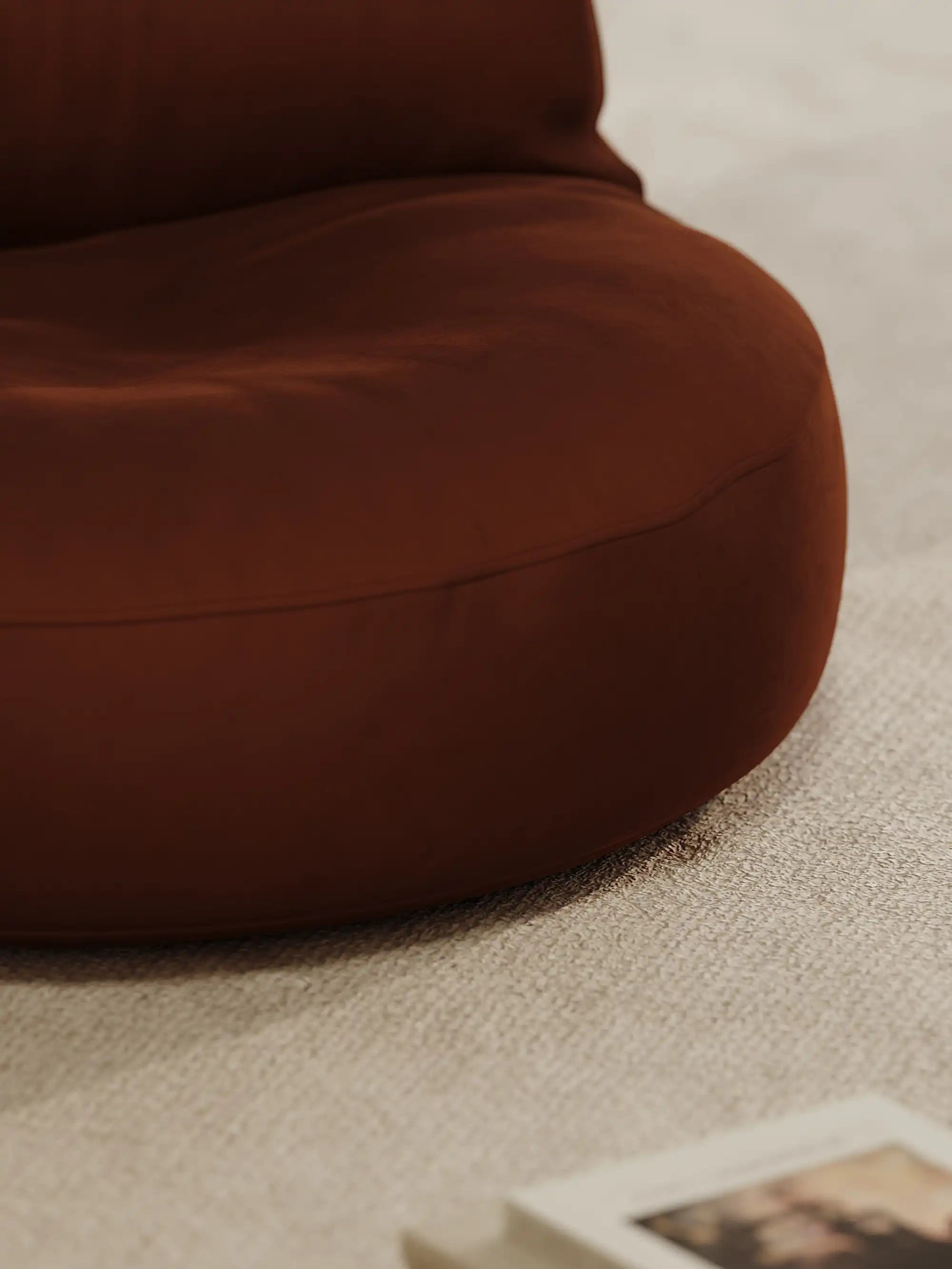 LEXIE BEAN BAG - VELVET KKUSO.HOME