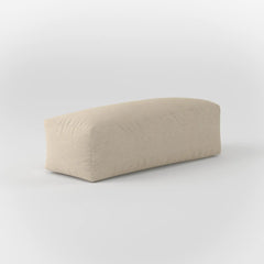 DODO RECTANGULAR OTTOMAN PREFILLED - TWO-SEATER OUTDOOR — SAND