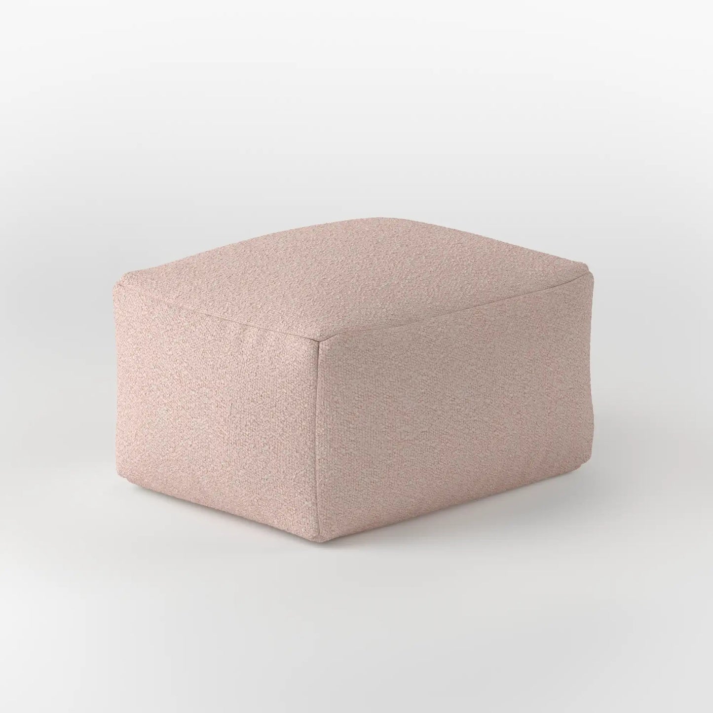 DODO SQUARE OTTOMAN BOUCLE KKUSO.HOME