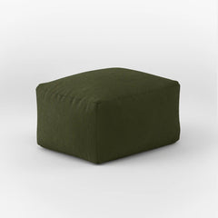 DODO SQUARE OTTOMAN COVER - CORDUROY — OLIVE