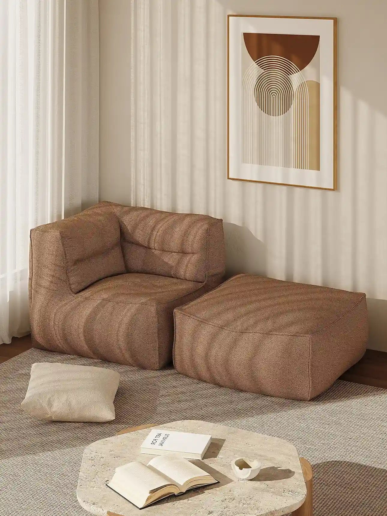 BOBO CORNER LOUNGER - BOUCLE KKUSO.HOME