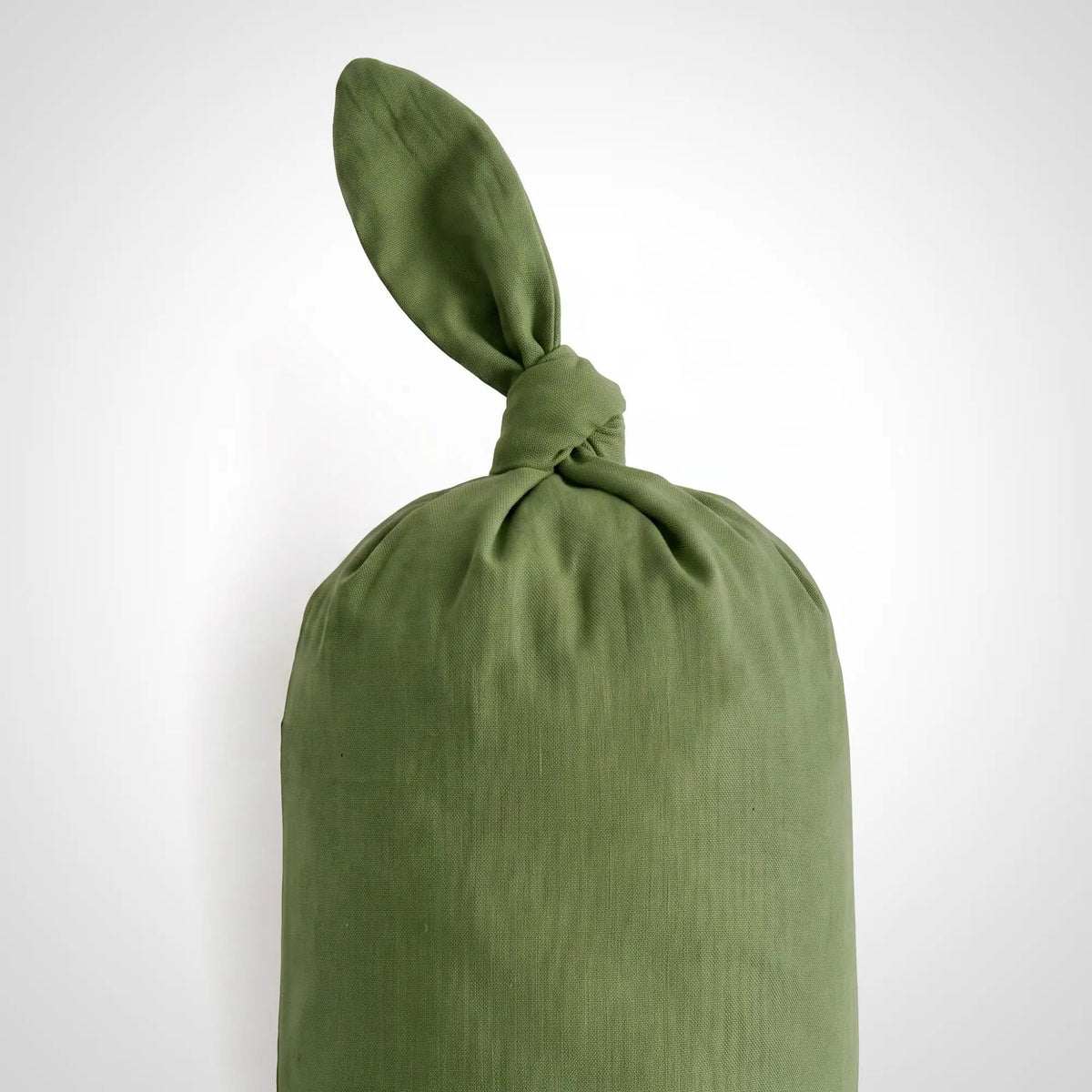 KKUSO PLUSH CUSHION - KNOTTY HERB GREEN
