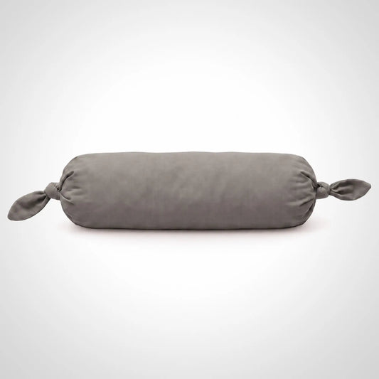KKUSO PLUSH CUSHION - KNOTTY PEBBLE GREY