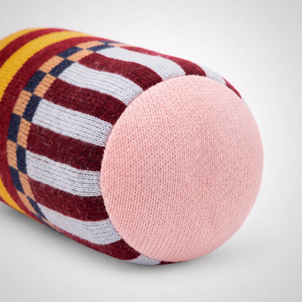 KKUSO PLUSH CUSHION - RINO CHERRY