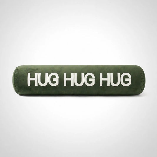 KKUSO PLUSH CUSHION - HUGME DARK MOSS