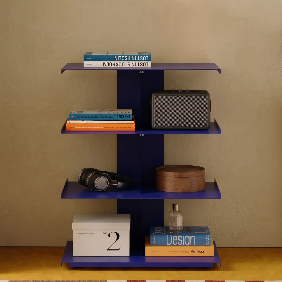 KKUSO METAL SHELF - ZIGGY COBALT BLUE