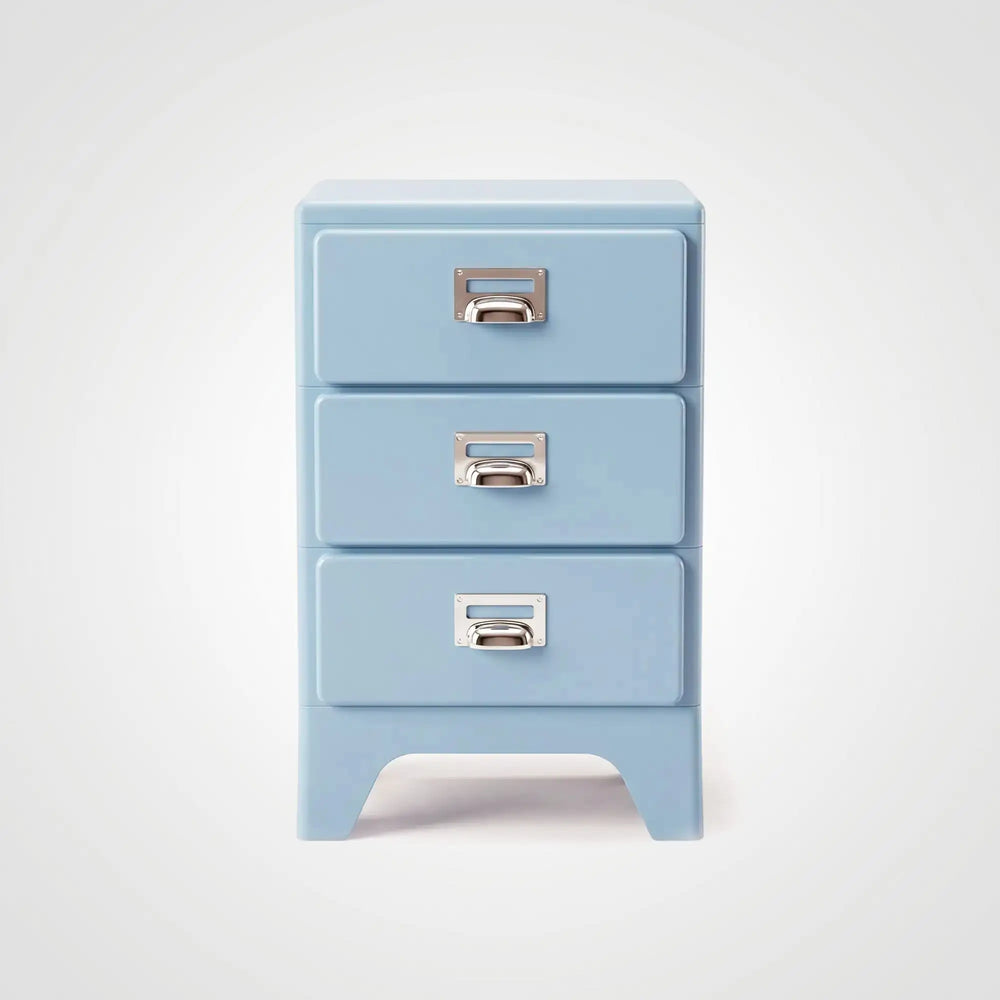 KKUSO ABS 3-DRAWER CABINET - MILO POWDER BLUE