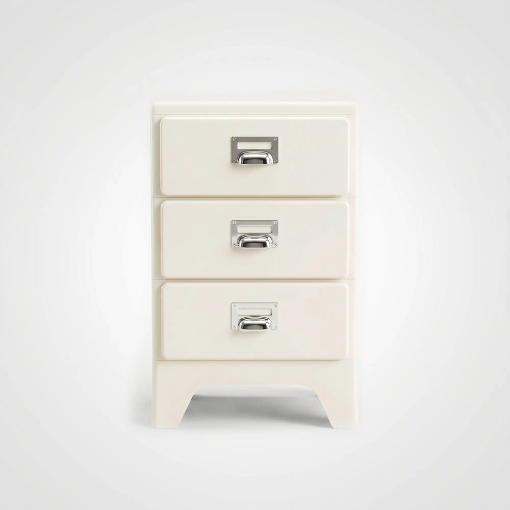 KKUSO ABS 3-DRAWER CABINET - MILO ALMOND MILK