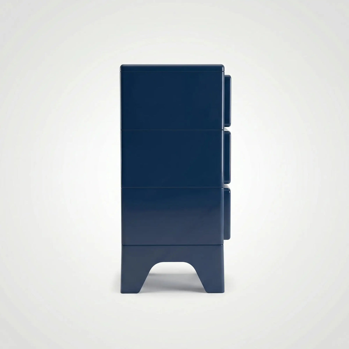 KKUSO ABS 3-DRAWER CABINET - MILO DUSTY BLUE