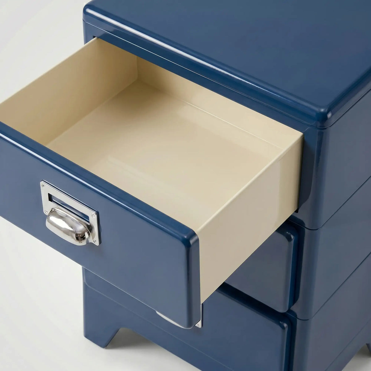 KKUSO ABS 3-DRAWER CABINET - MILO DUSTY BLUE