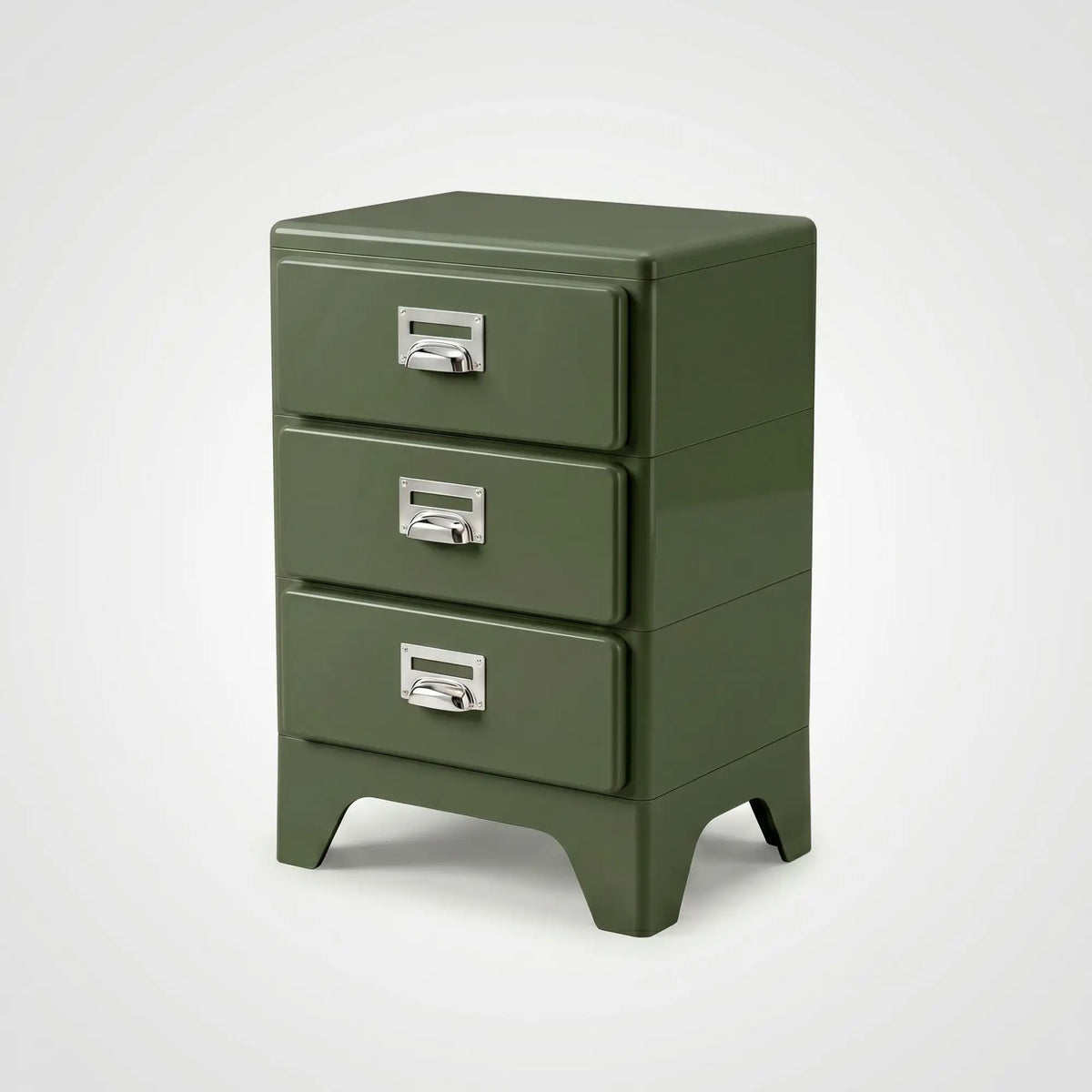 KKUSO ABS 3-DRAWER CABINET - MILO DEEP EMERALD