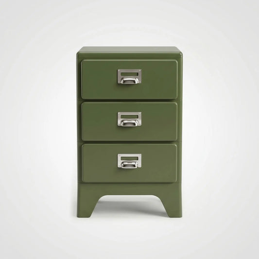 KKUSO ABS 3-DRAWER CABINET - MILO DEEP EMERALD