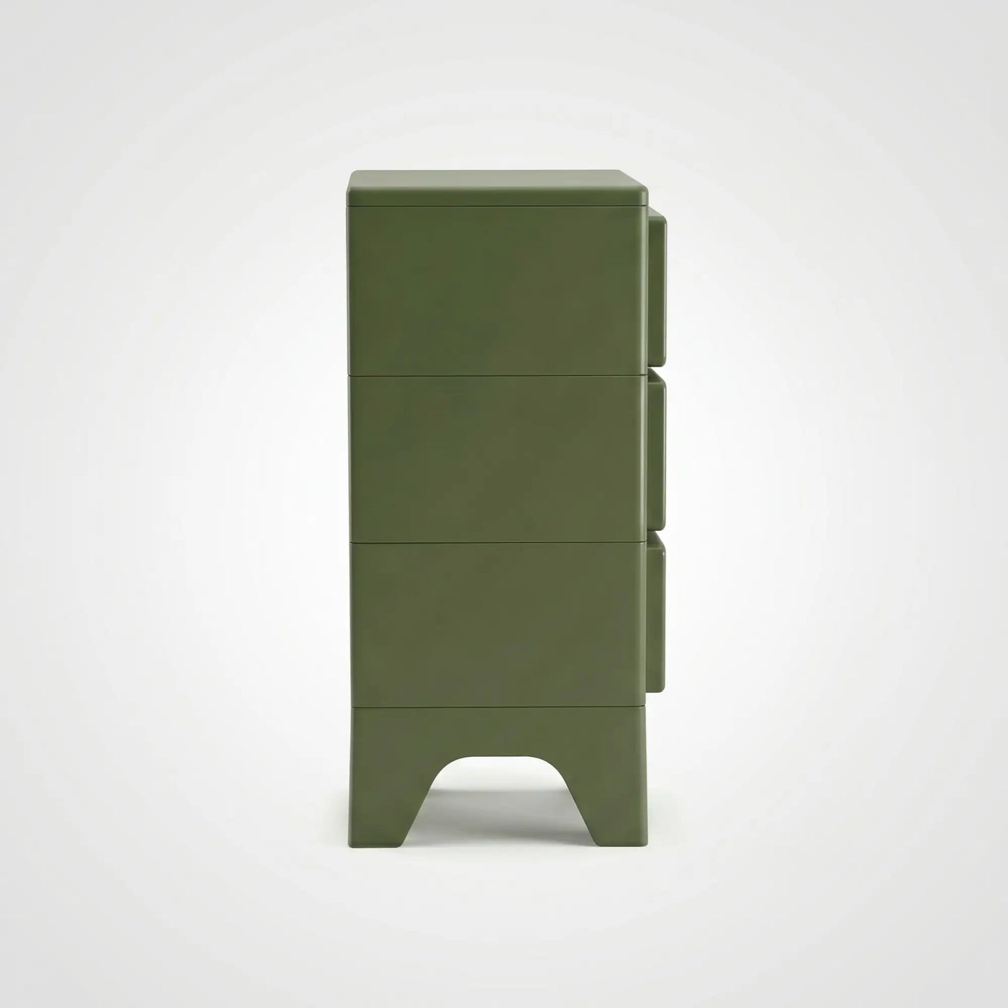 KKUSO ABS 3-DRAWER CABINET - MILO DEEP EMERALD