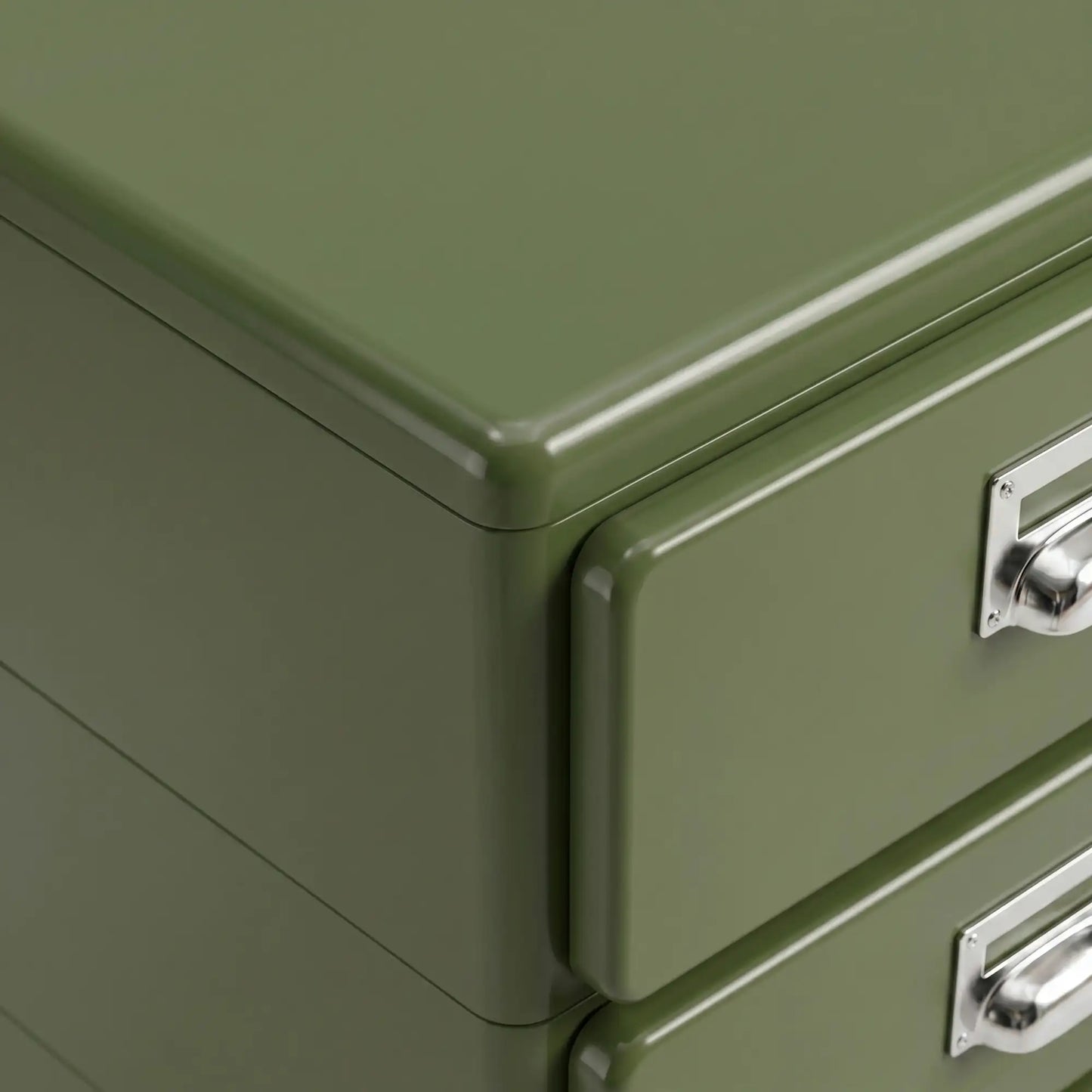 KKUSO ABS 3-DRAWER CABINET - MILO DEEP EMERALD