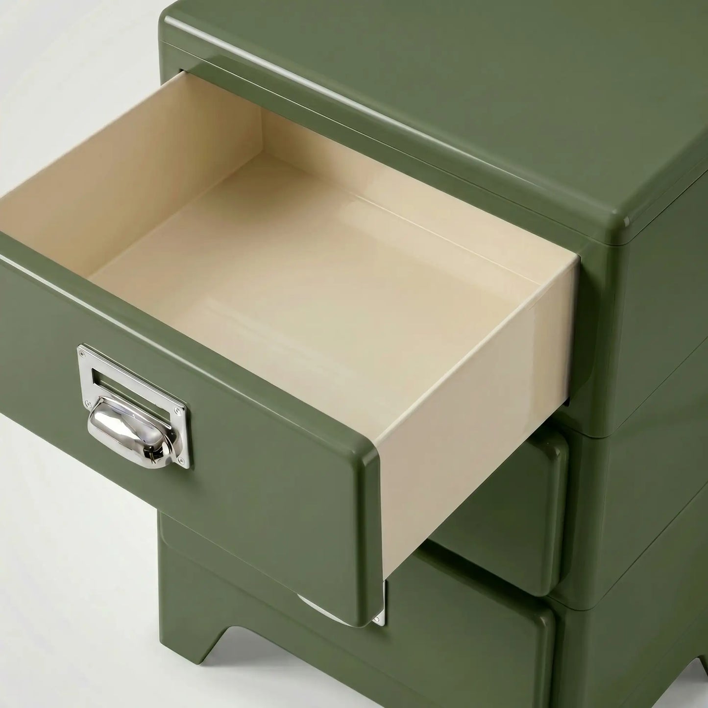 KKUSO ABS 3-DRAWER CABINET - MILO DEEP EMERALD