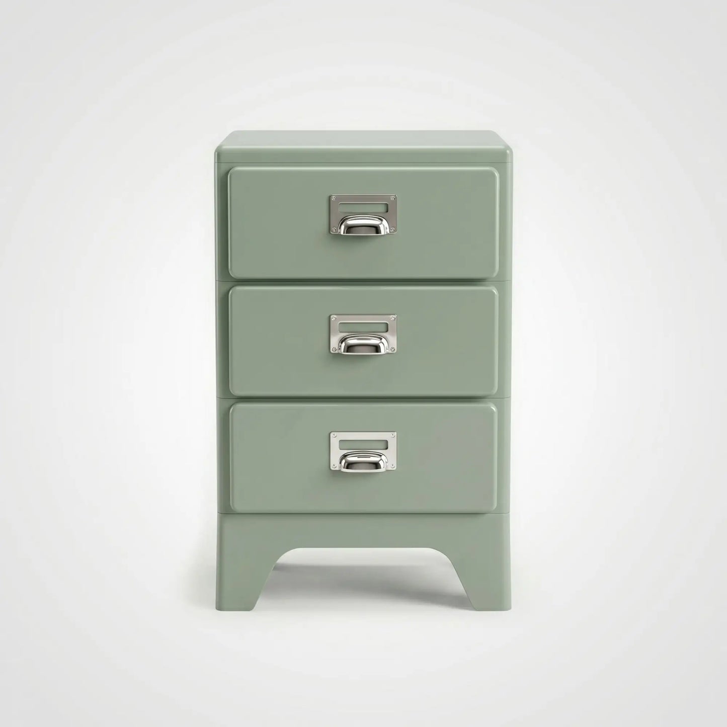 KKUSO ABS 3-DRAWER CABINET - MILO PALE OLIVE