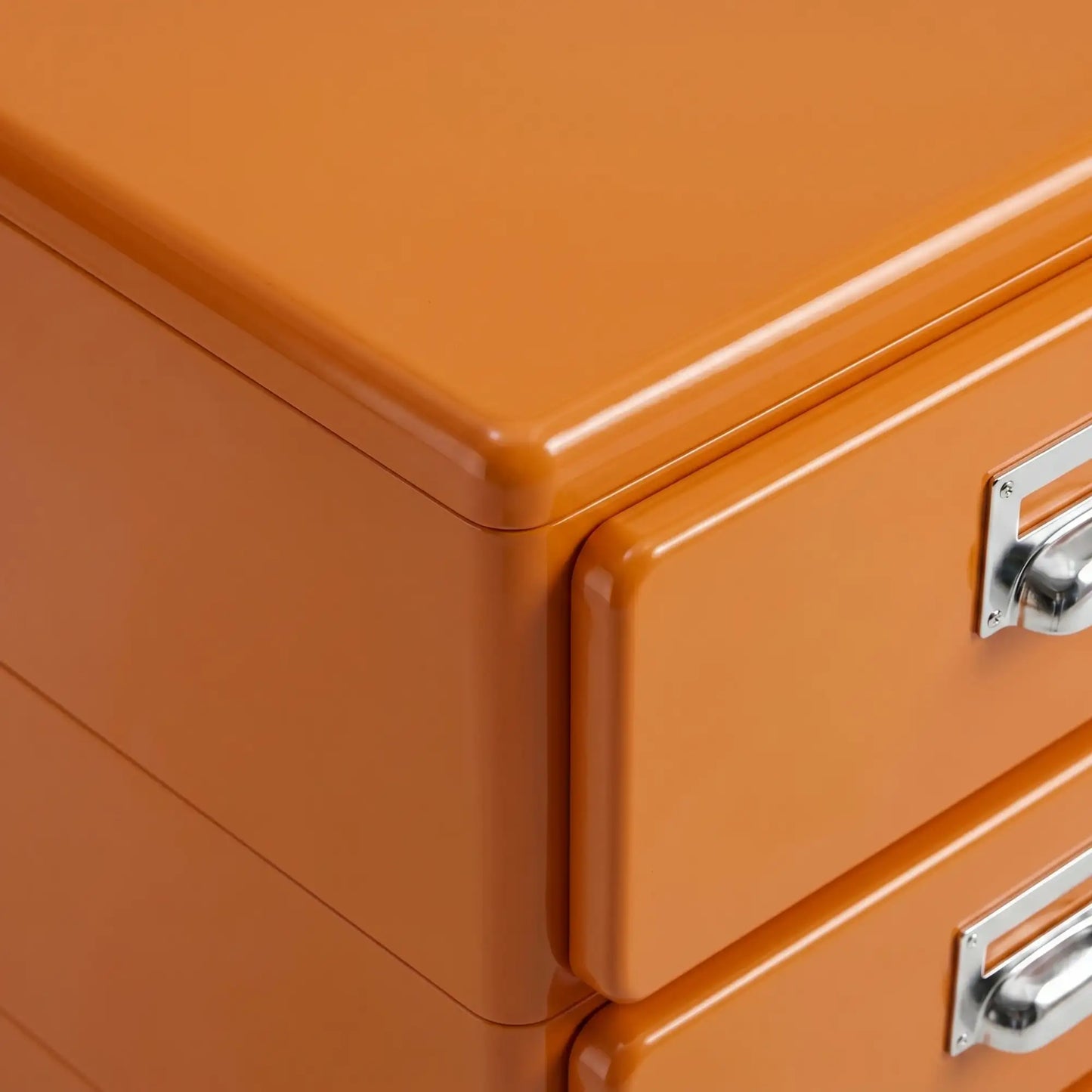 KKUSO ABS 3-DRAWER CABINET - MILO RETRO ORANGE