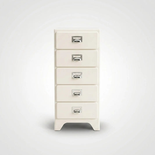 KKUSO ABS 5-DRAWER CABINET - MILO ALMOND MILK