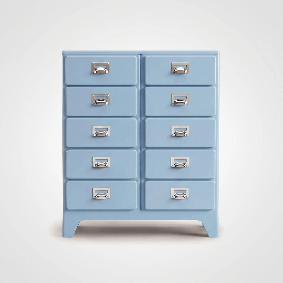 KKUSO ABS 5-DRAWER CABINET - MILO TWINS POWDER BLUE