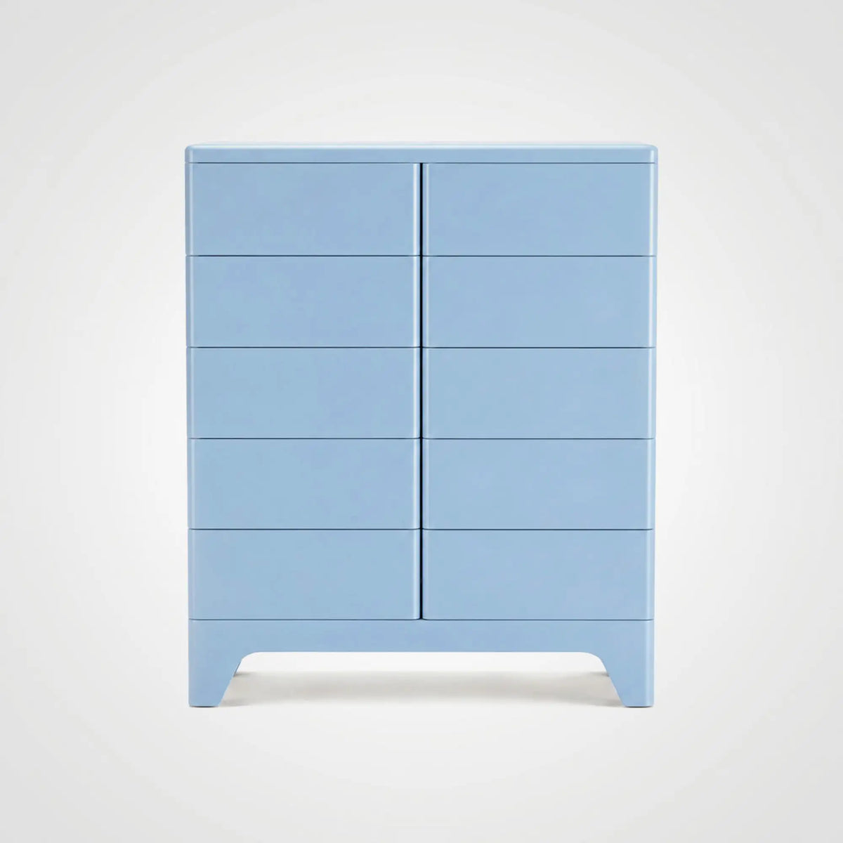 KKUSO ABS 5-DRAWER CABINET - MILO TWINS POWDER BLUE