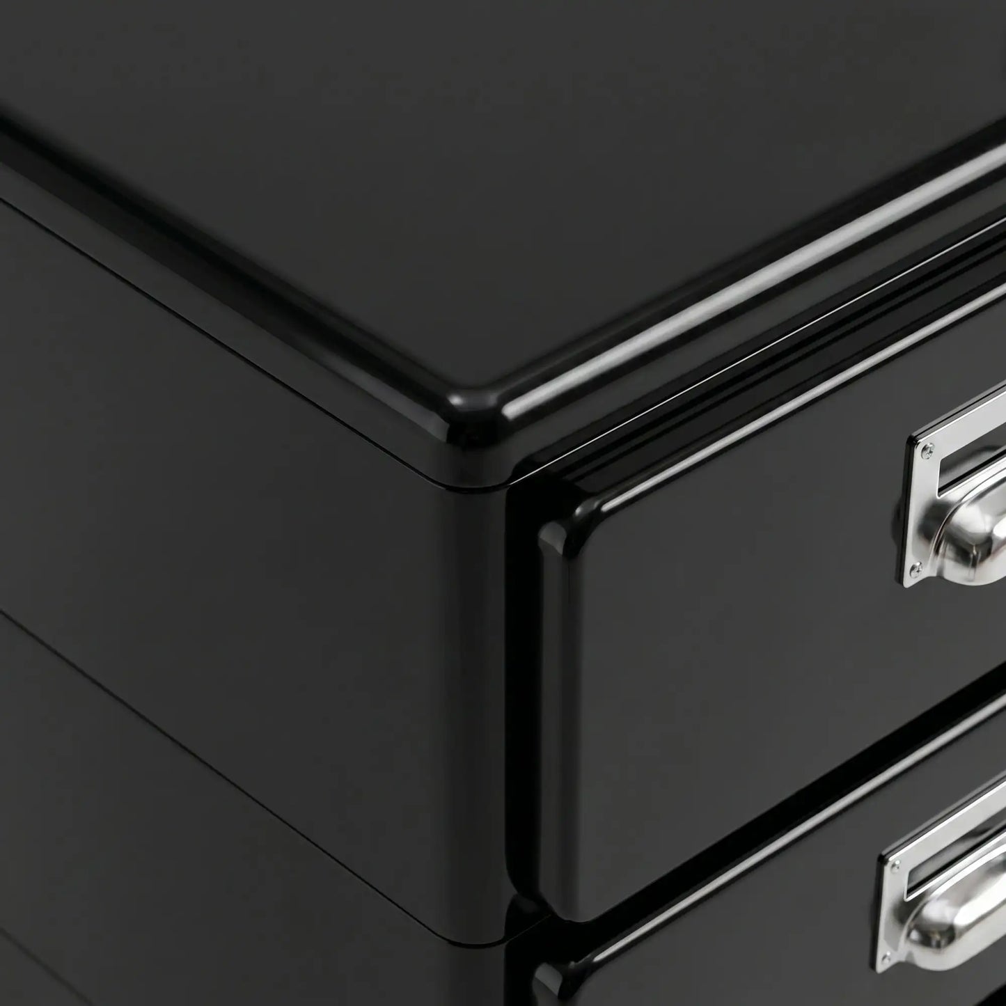 KKUSO ABS 5-DRAWER CABINET - MILO TWINS  BLACK