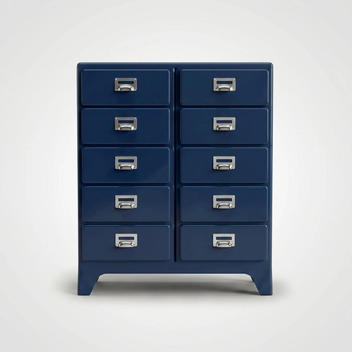 KKUSO ABS 5-DRAWER CABINET - MILO TWINS DUSTY BLUE