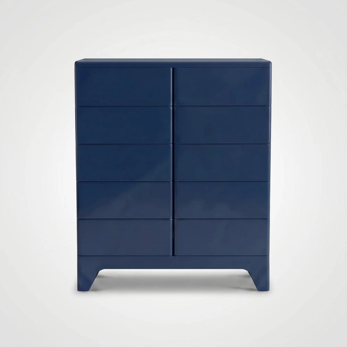 KKUSO ABS 5-DRAWER CABINET - MILO TWINS DUSTY BLUE