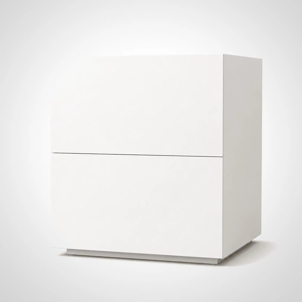 KKUSO WOODEN BEDSIDE TABLE - TUTU SOFT WHITE